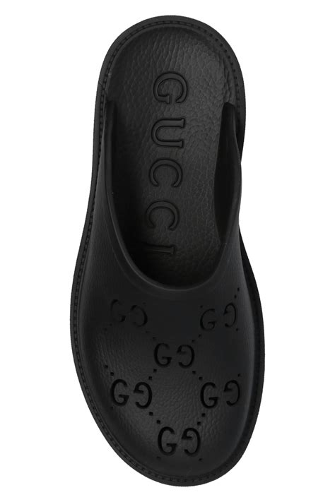 gucci klapki na platformie
